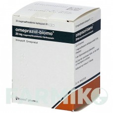 ОМЕПРАЗОЛ (OMEPRAZOL) 20 мг капсули 30 шт - Омепразол BIOMO PHARMA