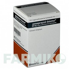ОМЕПРАЗОЛ (OMEPRAZOL) 20 мг капсули 100 шт - Омепразол BIOMO PHARMA