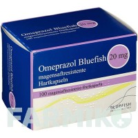 ОМЕПРАЗОЛ (OMEPRAZOL) 20 мг капсули 100 шт - Омепразол BLUEFISH