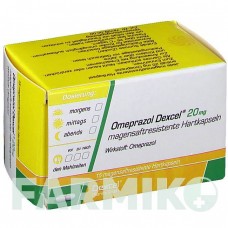 ОМЕПРАЗОЛ (OMEPRAZOL) 20 мг капсулы 15 шт - Омепразол DEXCEL PHARMA