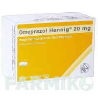 ОМЕПРАЗОЛ (OMEPRAZOL) 20 мг капсули 30 шт - Омепразол HENNIG