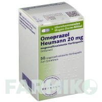 ОМЕПРАЗОЛ (OMEPRAZOL) 20 мг капсули 50 шт - Омепразол HEUMANN PHARMA