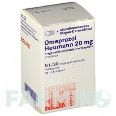 ОМЕПРАЗОЛ (OMEPRAZOL) 20 мг капсули 30 шт - Омепразол HEUNET PHARMA