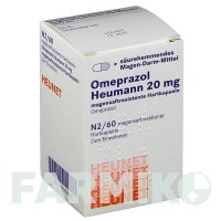 ОМЕПРАЗОЛ (OMEPRAZOL) 20 мг капсулы 60 шт - Омепразол HEUNET PHARMA