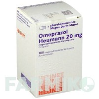 ОМЕПРАЗОЛ (OMEPRAZOL) 20 мг капсули 100 шт - Омепразол HEUNET PHARMA