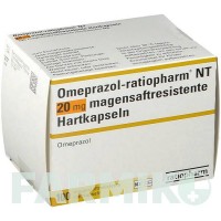 ОМЕПРАЗОЛ (OMEPRAZOL) 20 мг капсулы 100 шт - Омепразол RATIOPHARM