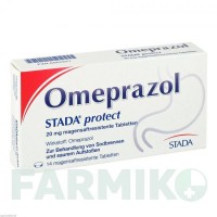 ОМЕПРАЗОЛ (OMEPRAZOL) 20 мг таблетки 14 шт - Омепразол STADA