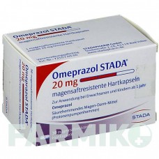 ОМЕПРАЗОЛ (OMEPRAZOL) 20 мг капсулы 30 шт - Омепразол STADAPHARM