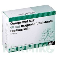 ОМЕПРАЗОЛ (OMEPRAZOL) 40 мг капсули 15 шт - Омепразол ABZ PHARMA