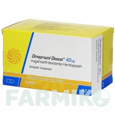 ОМЕПРАЗОЛ (OMEPRAZOL) 40 мг капсулы 100 шт - Омепразол DEXCEL PHARMA