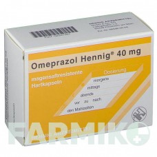 ОМЕПРАЗОЛ (OMEPRAZOL) 40 мг капсулы 15 шт - Омепразол HENNIG