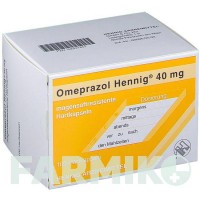 ОМЕПРАЗОЛ (OMEPRAZOL) 40 мг капсули 100 шт - Омепразол HENNIG