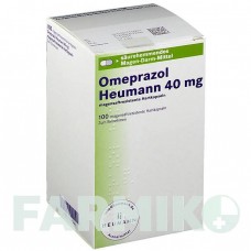 ОМЕПРАЗОЛ (OMEPRAZOL) 40 мг капсулы 100 шт - Омепразол HEUMANN PHARMA