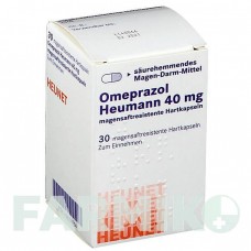 ОМЕПРАЗОЛ (OMEPRAZOL) 40 мг капсули 30 шт - Омепразол HEUNET PHARMA