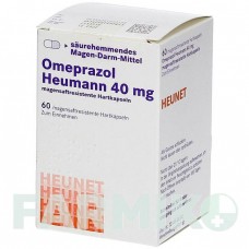 ОМЕПРАЗОЛ (OMEPRAZOL) 40 мг капсули 60 шт - Омепразол HEUNET PHARMA