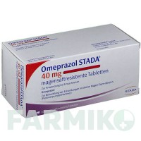 ОМЕПРАЗОЛ (OMEPRAZOL) 40 мг таблетки 100 шт - Омепразол STADAPHARM