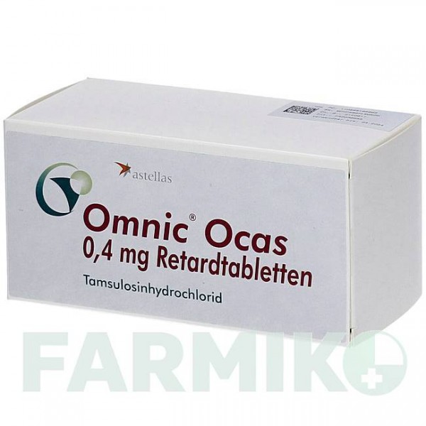 ОМНИК (OMNIC) 0,4 мг таблетки 90 шт - Тамсулозин CC PHARMA