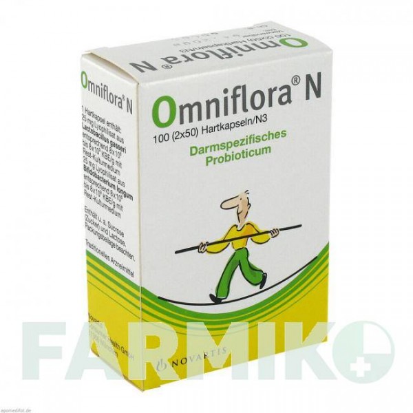 ОМНІФЛОРА (OMNIFLORA) капсули 100 шт - Продуцент молочної кислоти GLAXOSMITHKLINE