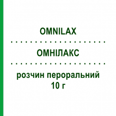 ОМНІЛАКС (OMNILAX) 10 г розчин пероральний 20 шт - Макрогол PRO HEALTH PHARMA