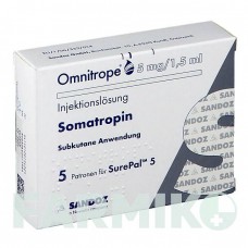 ОМНІТРОП (OMNITROPE) 5 мг/1,5 мл розчин 1 шт - Соматропін HEXAL