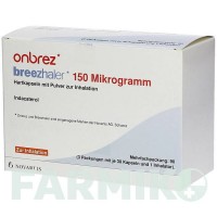 ОНБРЕЗ (ONBREZ) 150 мкг капсули 30 шт - Індакатерол KOHLPHARMA