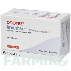ОНБРЕЗ (ONBREZ) 300 мкг капсулы 30 шт - Индакатерол KOHLPHARMA