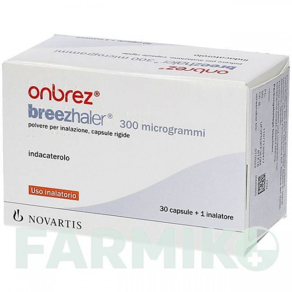 ОНБРЕЗ (ONBREZ) 300 мкг капсулы 30 шт - Индакатерол KOHLPHARMA