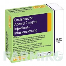 ОНДАНСЕТРОН (ONDANSETRON) 2 мг/мл 4 мг розчин 5 шт - Ондансетрон ACCORD HEALTHCARE