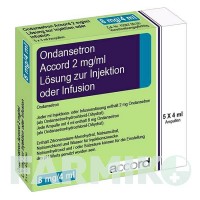 ОНДАНСЕТРОН (ONDANSETRON) 2 мг/мл 8 мг раствор 5 шт - Ондансетрон ACCORD HEALTHCARE
