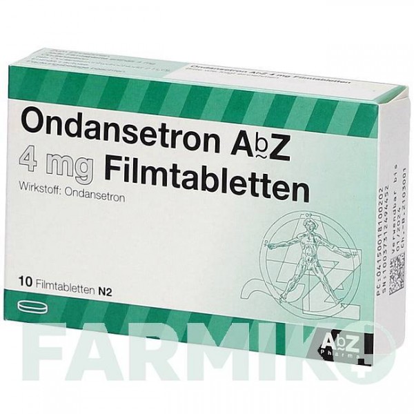ОНДАНСЕТРОН (ONDANSETRON) 4 мг таблетки 10 шт - Ондансетрон ABZ PHARMA