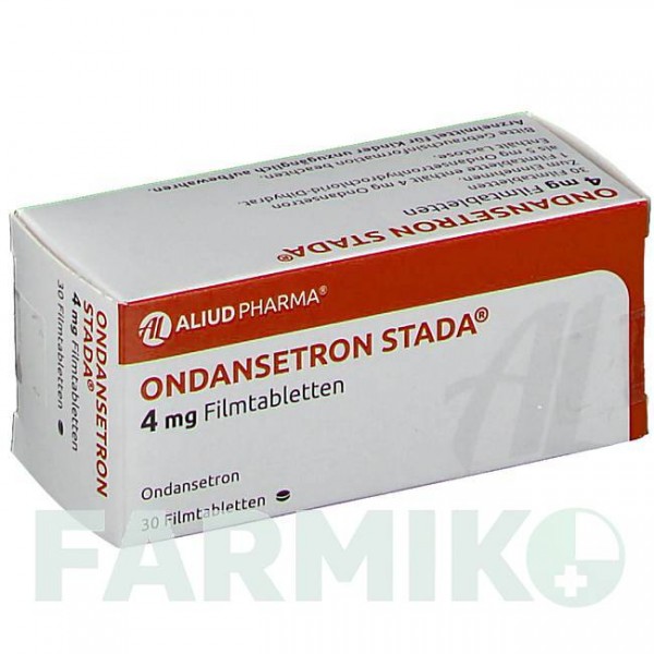 ОНДАНСЕТРОН (ONDANSETRON) 4 мг таблетки 30 шт - Ондансетрон ALIUD PHARMA
