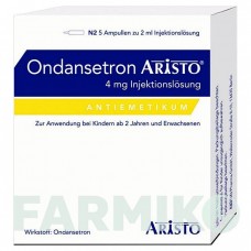 ОНДАНСЕТРОН (ONDANSETRON) 4 мг раствор 5 шт - Ондансетрон ARISTO PHARMA