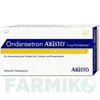 ОНДАНСЕТРОН (ONDANSETRON) 4 мг таблетки 6 шт - Ондансетрон ARISTO PHARMA