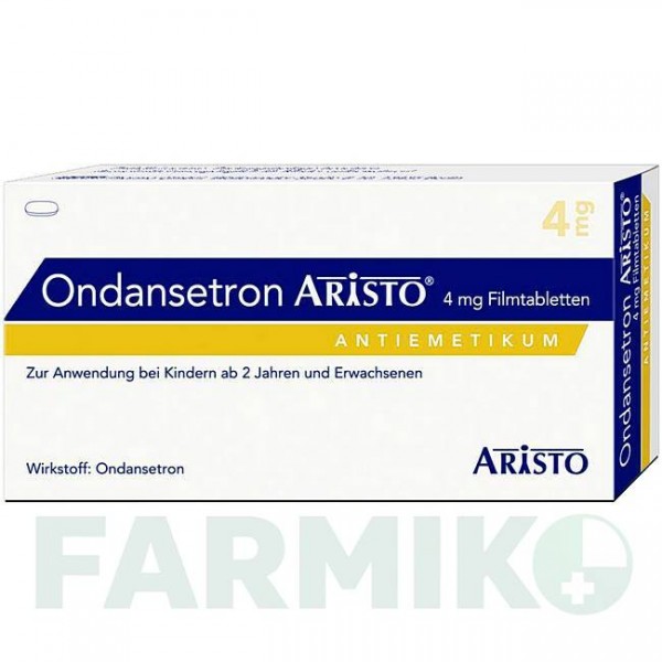 ОНДАНСЕТРОН (ONDANSETRON) 4 мг таблетки 6 шт - Ондансетрон ARISTO PHARMA