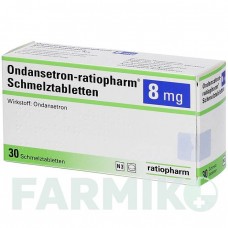ОНДАНСЕТРОН (ONDANSETRON) 8 мг таблетки 10 шт - Ондансетрон RATIOPHARM