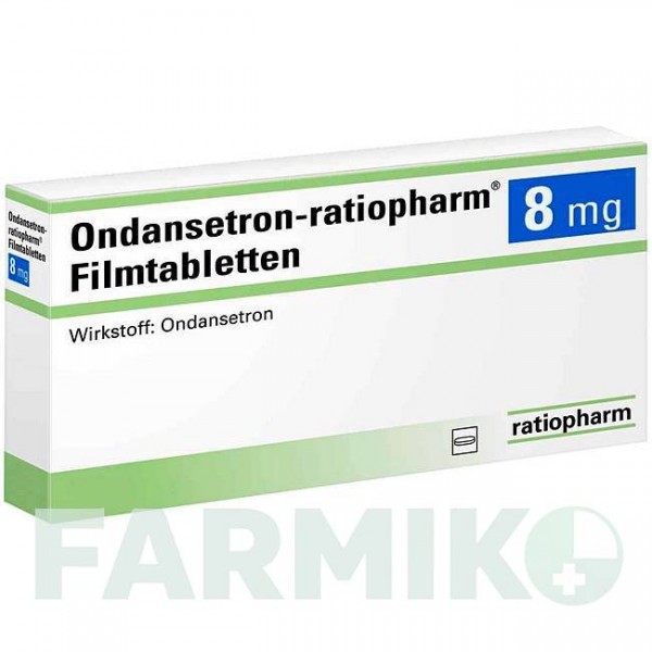 ОНДАНСЕТРОН (ONDANSETRON) 8 мг таблетки 6 шт - Ондансетрон RATIOPHARM