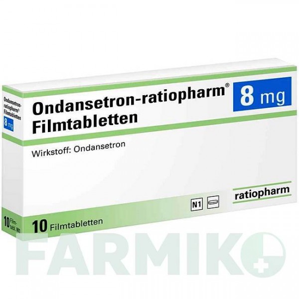 ОНДАНСЕТРОН (ONDANSETRON) 8 мг таблетки 10 шт - Ондансетрон RATIOPHARM