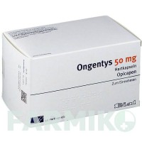 ОНГЕНТИС (ONGENTYS) 50 мг капсулы 90 шт - Опикапон BIAL