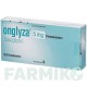 ОНГЛІЗА (ONGLYZA) 5 мг таблетки 28 шт - Саксагліптин ASTRAZENECA