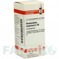 ОНОСМОДИУМ ВИРГИНИКУМ (ONOSMODIUM VIRGINICUM) C 30 глобули 10 г - Гомеопатия DHU
