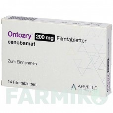 ОНТОЗРІ (ONTOZRY) 200 мг таблетки 14 шт - Ценобамат ANGELINI
