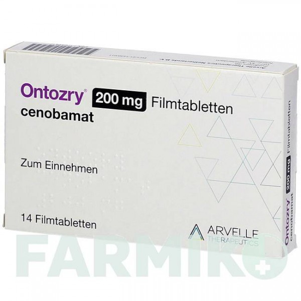 ОНТОЗРИ (ONTOZRY) 200 мг таблетки 14 шт - Ценобамат ANGELINI