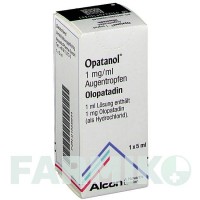 ОПАТАНОЛ (OPATANOL) 1 мг/мл капли 1x5 мл - Олопатадин NOVARTIS