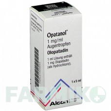 ОПАТАНОЛ (OPATANOL) 1 мг/мл краплі 1x5 мл - Олопатадин NOVARTIS