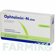ОФТАЛЬМИН (OPHTALMIN) капли 30x0,5 мл - Тетризолин DR.WINZER PHARMA