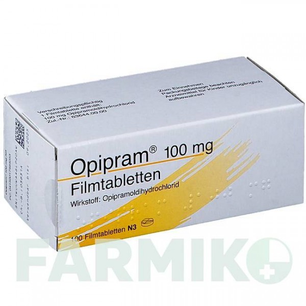 ОПИПРАМ (OPIPRAM) 100 мг таблетки 100 шт - Опипрамол KREWEL MEUSELBACH