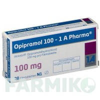 ОПИПРАМОЛ (OPIPRAMOL) 100 мг таблетки 20 шт - Опипрамол 1 A PHARMA
