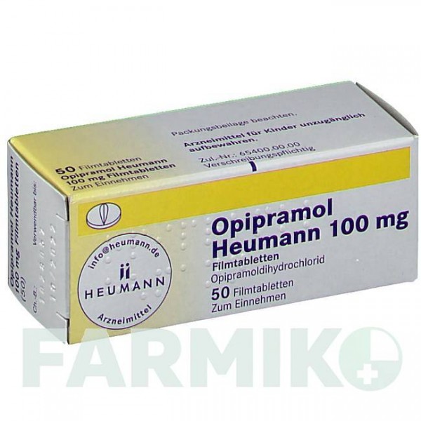 ОПИПРАМОЛ (OPIPRAMOL) 100 мг таблетки 50 шт - Опипрамол HEUMANN PHARMA