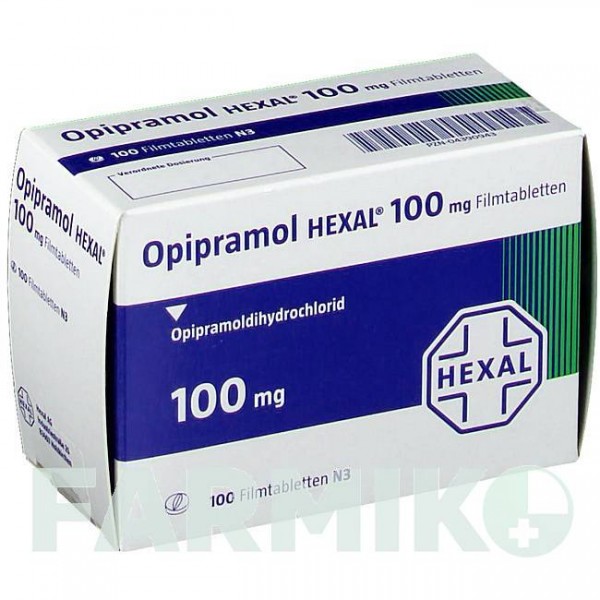ОПІПРАМОЛ (OPIPRAMOL) 100 мг таблетки 20 шт - Опіпрамол HEXAL