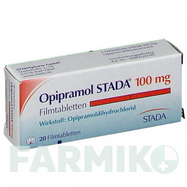 ОПІПРАМОЛ (OPIPRAMOL) 100 мг таблетки 20 шт - Опіпрамол STADAPHARM